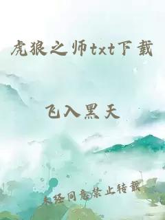 虎狼之师txt下载