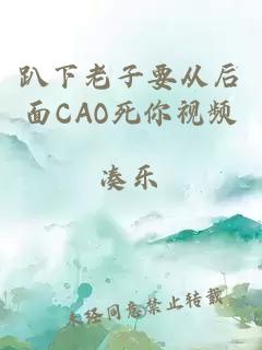 趴下老子要从后面CAO死你视频