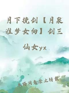 月下挽剑【月泉淮梦女向】剑三