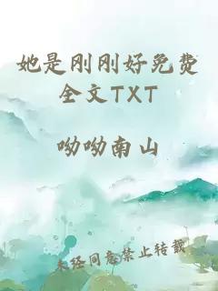 她是刚刚好免费全文TXT