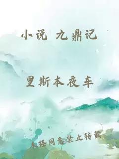 小说 九鼎记