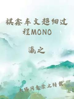 祺鑫车文超细过程MONO