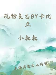 玩物丧志BY卡比丘