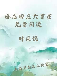 婚后回应六盲星免费阅读