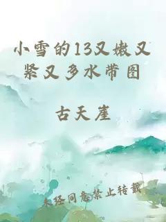 小雪的13又嫩又紧又多水带图