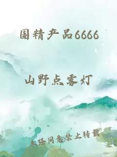 国精产品6666